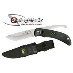 Couteau Swing Blaze/ Swing Blade Noir - OUTDOOR EDGE