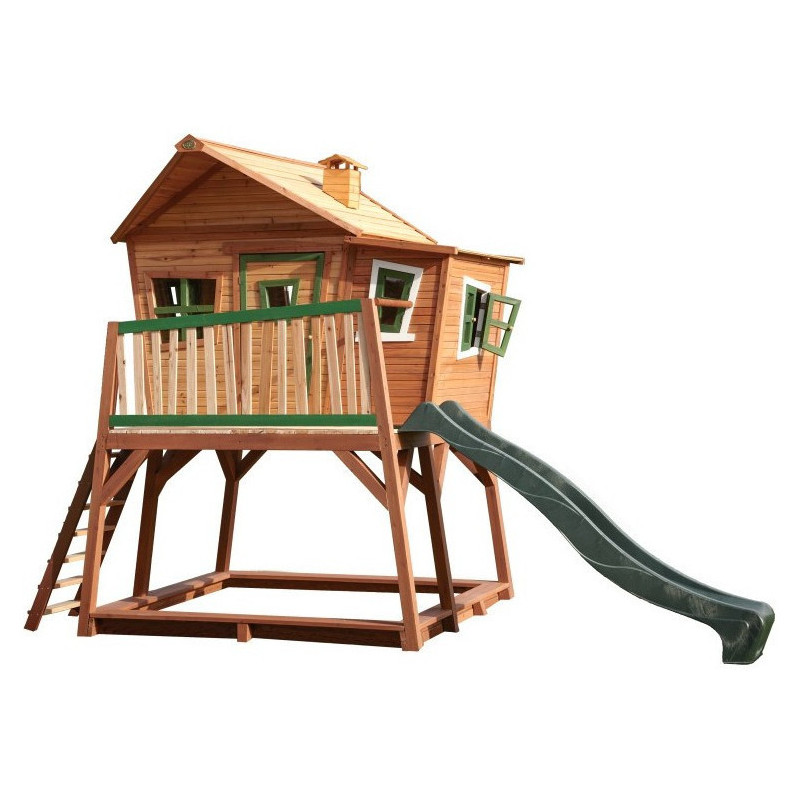 maisonnette en bois max vert