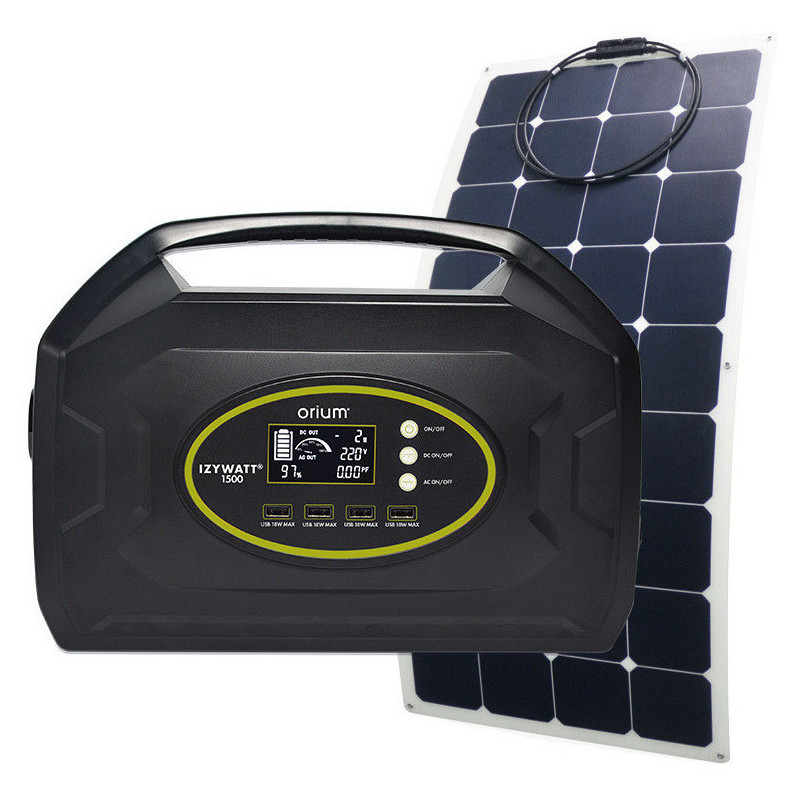 Centrale électrique 1500 Watt portable solaire