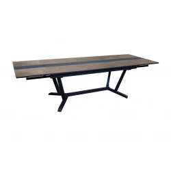 Table Galléo 180/230/280 cm (12 places) - Plateau Fundermax® - PROLOISIRS