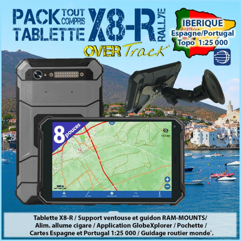 Fixation GPS ventouse avec système RAM pour voiture TwoNav RAM