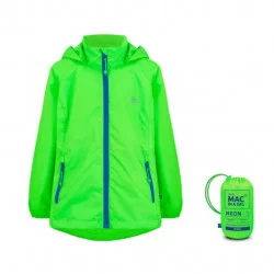 Veste imperméable Mini Origin 2 pour enfants - Neon Green - MAC IN A SAC