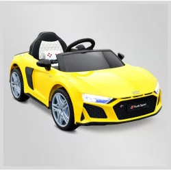 Audi r8 voiture électrique 12v. Blanche 1 place. 4x4 pour enfants