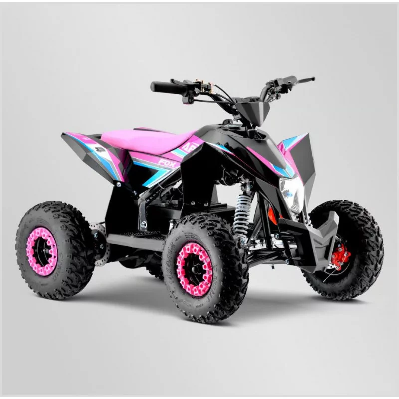 quad enfant électrique 1000w fox rose