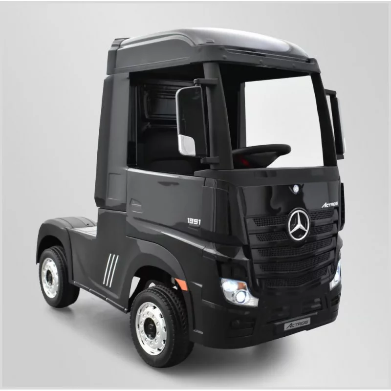 camion enfant mercedes actros noir