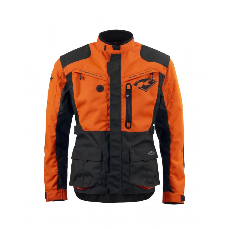 veste titanium orange black