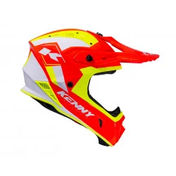 Casque Titanium Graphic Neon Yellow Red - KENNY