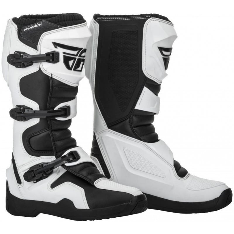 bottes maverik blanc