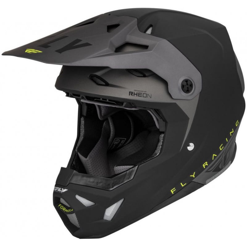 casque formula cp slant noir gris jaune