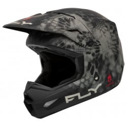 Casque Kinetic S.E Kryptek Gris/Noir Mat - FLY