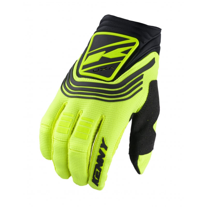 gants titanium  neon yellow