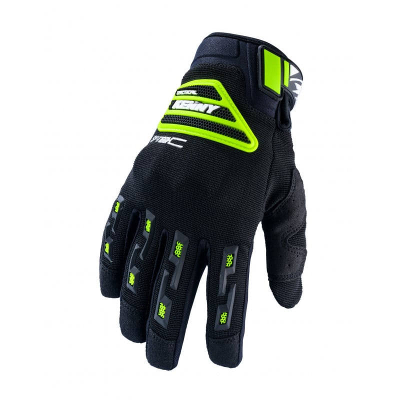 gants sf tech black neon yellow