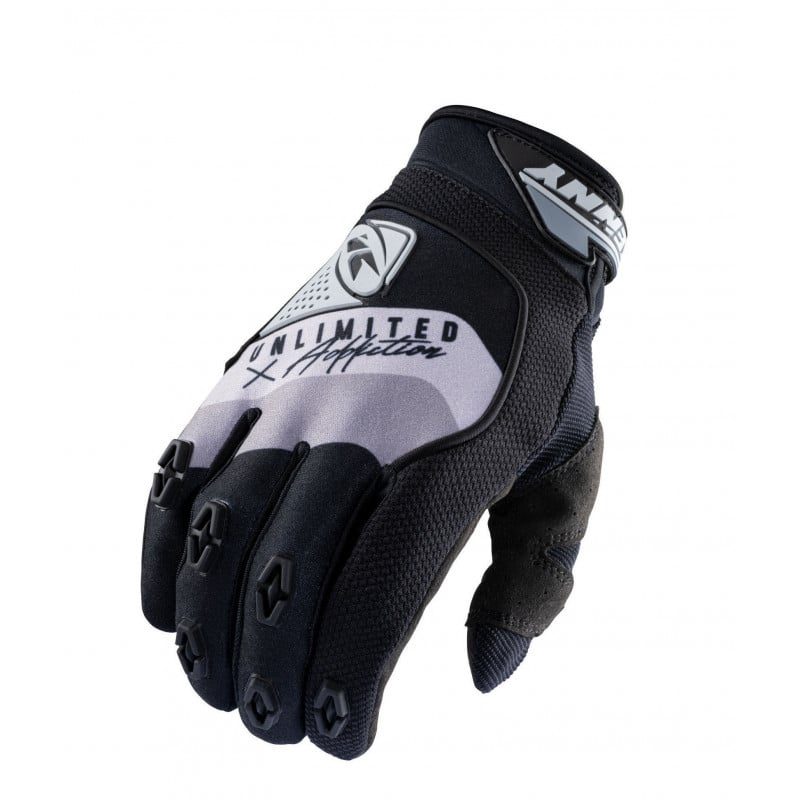 gants safety black grey