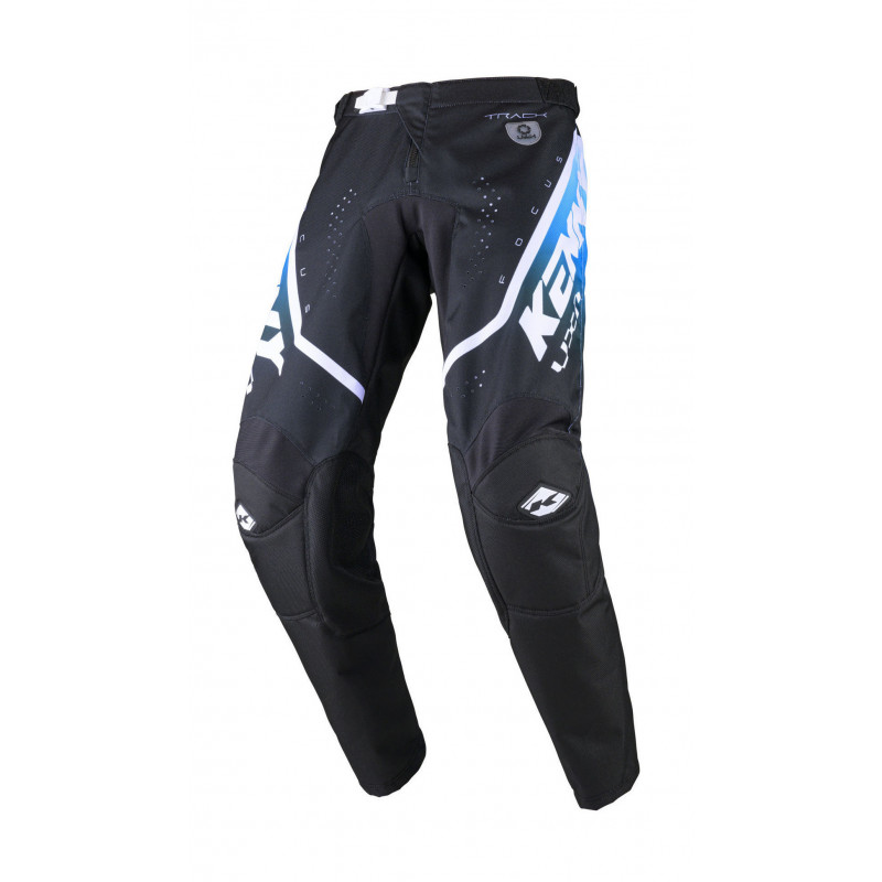 pantalon track focus black white