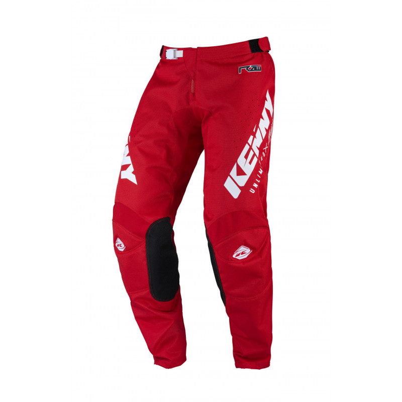 pantalon track raw red