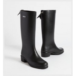 Bottes de pluie femme Myrica - Noir - AIGLE