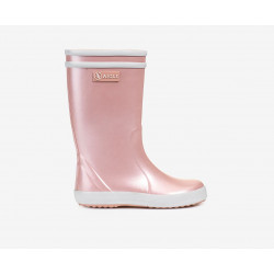 Bottes enfant Lolly Pop Irrisé 2 - Perle - AIGLE