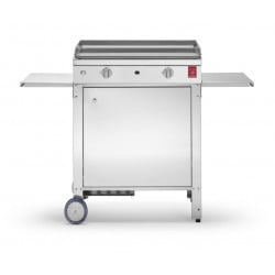 Chariot fermé en Inox pour Plancha Chef 55 - PLANET