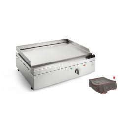 Plancha Inox Chef 55 ELEC Lisse + Housse de protection - PLANET