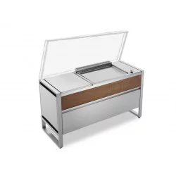 Table de cuisson fermée Oasi 142C + Plancha Oasi 60 Electrique - PLANET