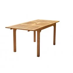 Table rectangulaire en acacia (6/8 places) - WILSA