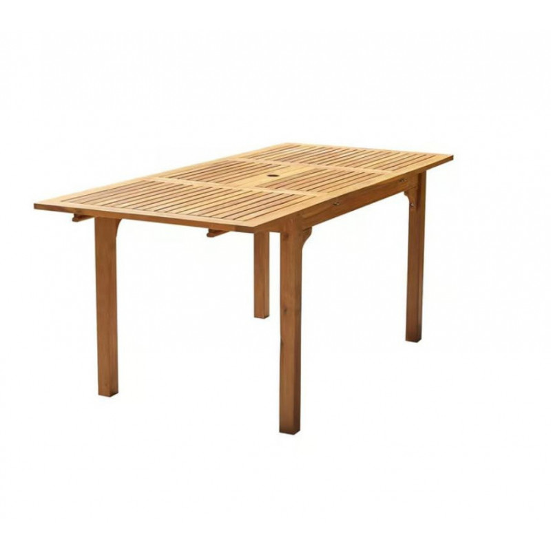 table rectangulaire en acacia 6/8 places