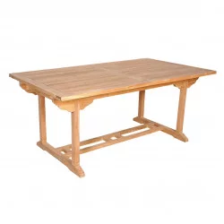 Table rectangulaire en Teck (8/10 places) - WILSA