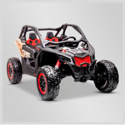 Buggy électrique enfant SMX CAN AM Maverick 24V Noir - APOLLO