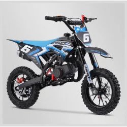 Moto Pocket Cross enfant Hiro Falcon 49CC Bleu - APOLLO