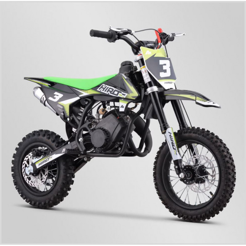 moto dirt bike hiro condor 60cc vert