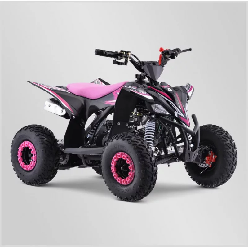 quad enfant hiro cobra 110cc rose