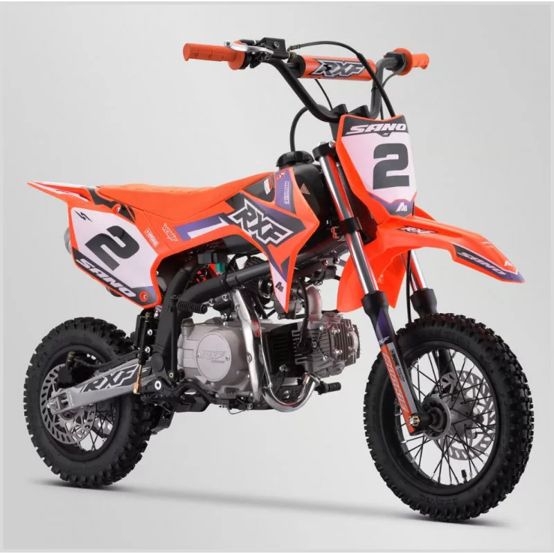 moto dirt bike sano rxf rookie 110cc orange