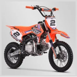 Moto Dirt Bike Sano RXF Rookie 125CC Semi-Auto Orange - APOLLO