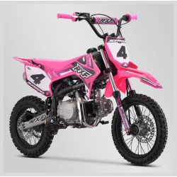 Moto Dirt Bike Sano RXF Rookie 125CC Semi-Auto Rose - APOLLO