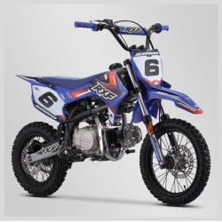 Moto Dirt Bike Sano RXF Rookie 125CC Semi-Auto Bleu - APOLLO