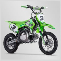 Moto Dirt Bike Sano RXF Rookie 125CC Vert - APOLLO