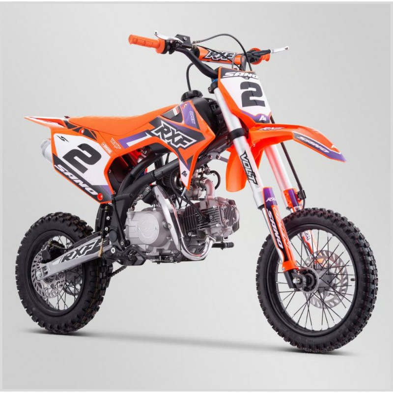 moto dirt bike sano rxf open 12cc orange