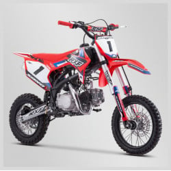 Moto Dirt Bike Sano RXF Open 125CC Rouge - APOLLO