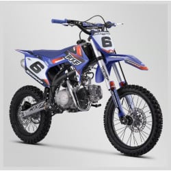 Moto Dirt Bike Sano RXF Enduro 125CC Bleu - APOLLO