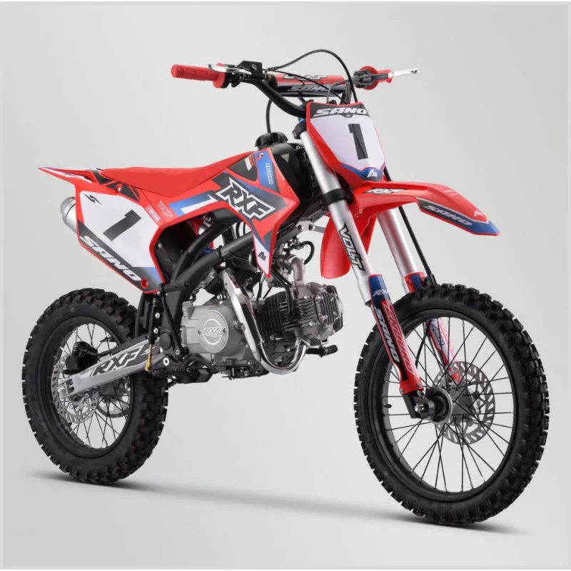 moto dirt bike sano rxf enduro 125cc rouge