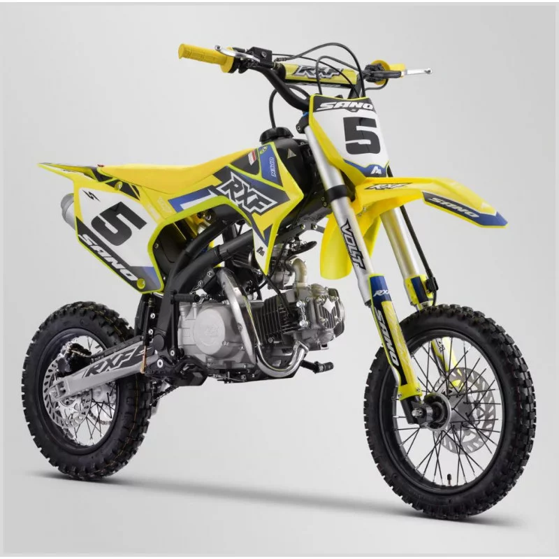 moto dirt bike sano rxf open 150cc jaune