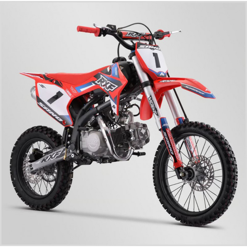 moto dirt bike sano rxf enduro 150cc rouge