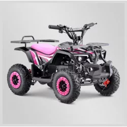 Quad enfant électrique Hiro Tiger 800W Rose - APOLLO