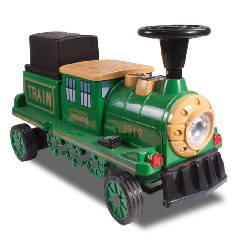 train enfant crampton vert