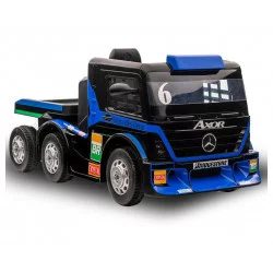 Camion électrique enfant Mercedes Axor 12V Bleu - APOLLO