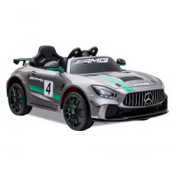 Voiture électrique enfant Mercedes AMG GT4 Silver - APOLLO