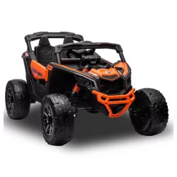 Buggy électrique enfant CAN-AM Maverick UTV Orange - APOLLO