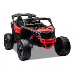 Buggy électrique enfant CAN-AM Maverick UTV Rouge - APOLLO