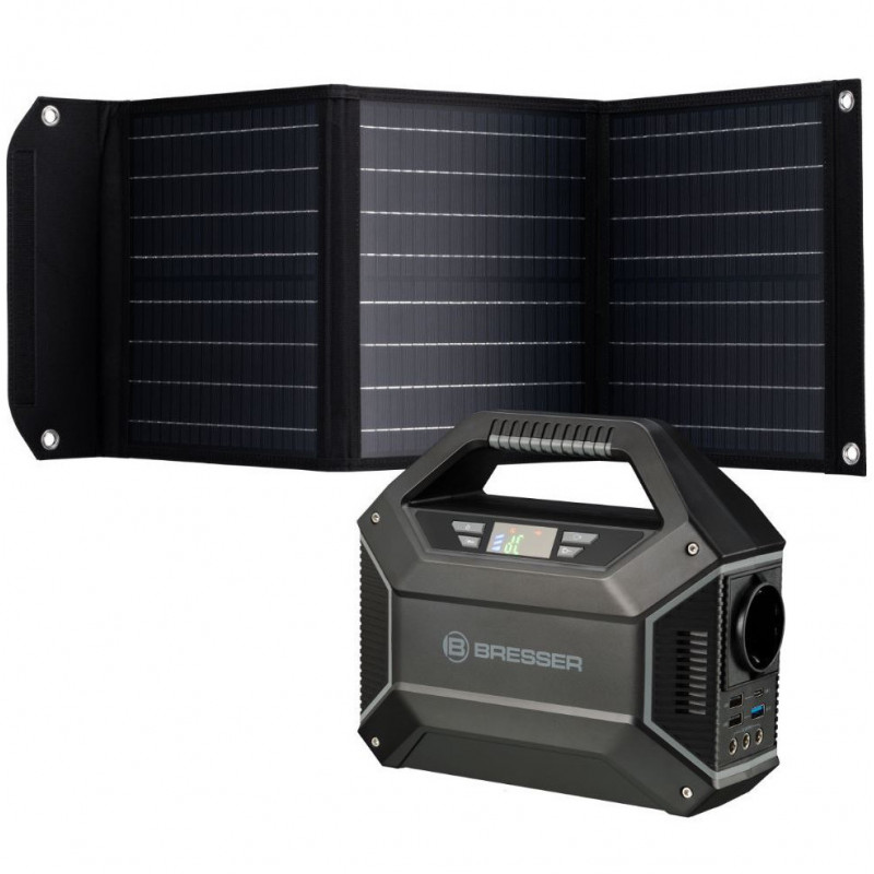 set station alimentation 100w + panneau 40w