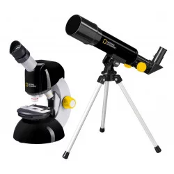 Kit télescope et microscope enfant - NATIONAL GEOGRAPHIC